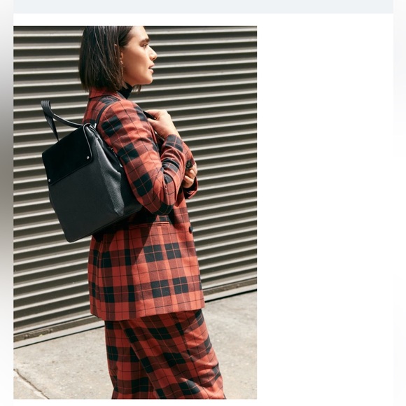 Plaid Double Breasted Blazer - Picture 5 of 13